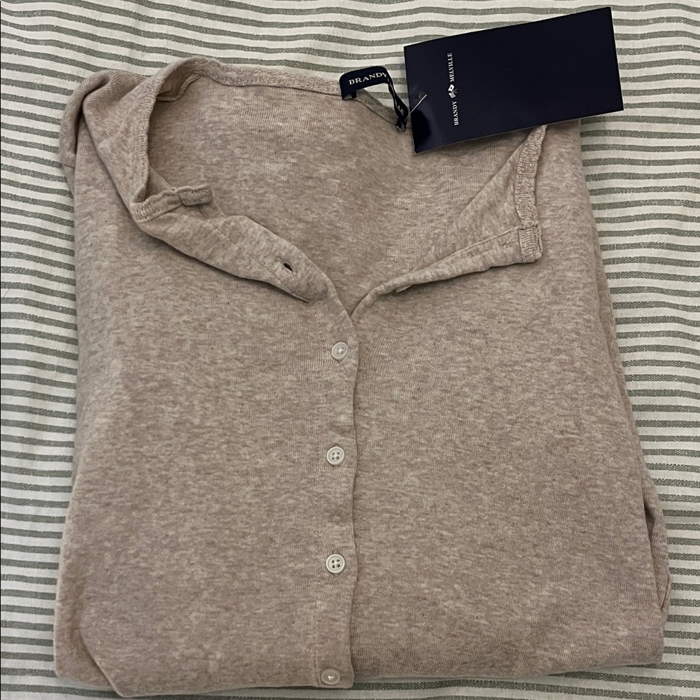 Brandy Melville Light Brown Cardigan
